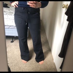 Vintage Lululemon wide-legged yoga pants
